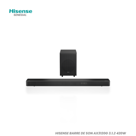HISENSE BARRE DE SON AX3120G 3.1.2 420W