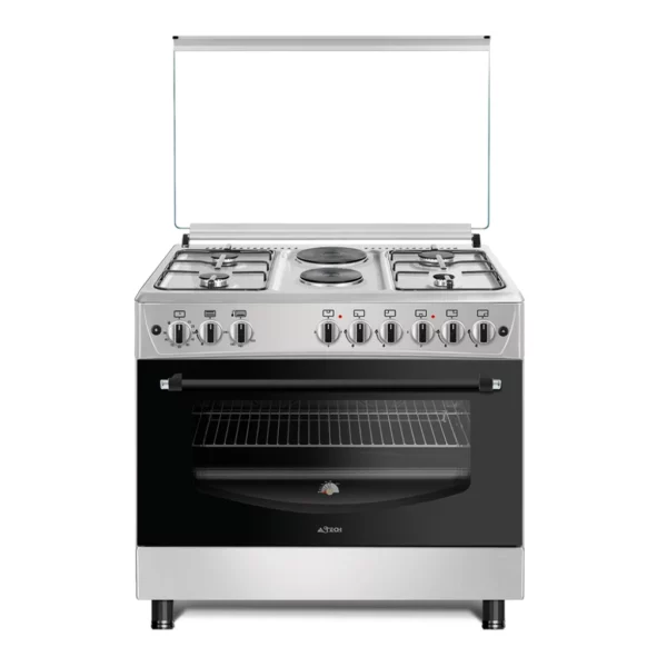 CUISINIERE ASTECH EL42GEL 90/60 6FEUX 4F GAZ & 2F ELECTRIC