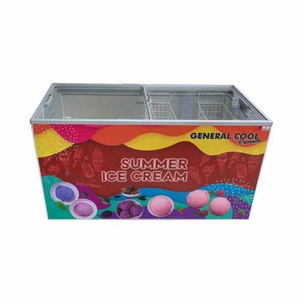 Congélateur Général Cool Horizontal Vitrine 600L SYD510MDDC
