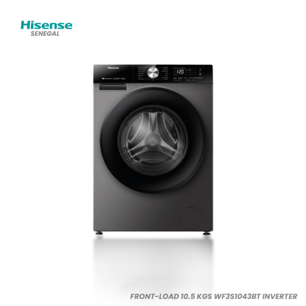 HISENSE MACHINE A LAVER FRONT-LOAD 10.5 KGS WF3S1043BT INVERTER