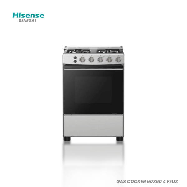 HISENSE GAS COOKER 60*60 4-FEUX