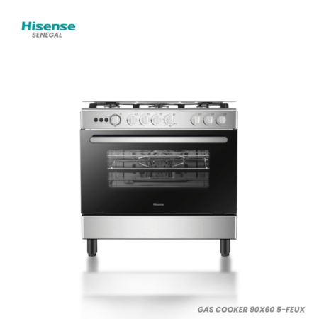 HISENSE GAS COOKER 90*60 5-FEUX