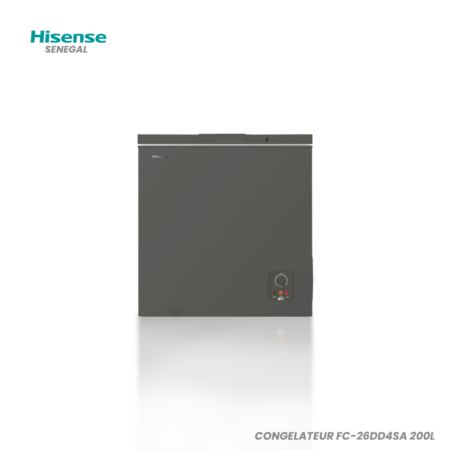HISENSE CONGELATEUR FC-26DD4SA 200L