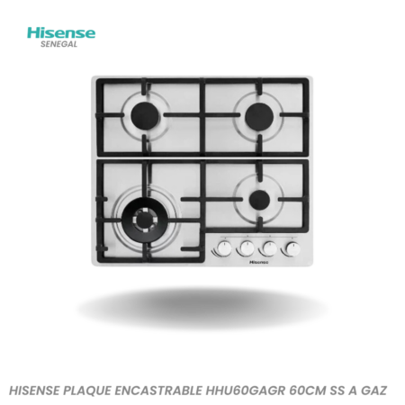 HISENSE PLAQUE ENCASTRABLE HHU60GAGR 60CM SS