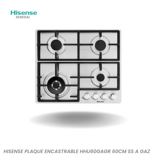 HISENSE PLAQUE ENCASTRABLE HHU60GAGR 60CM SS