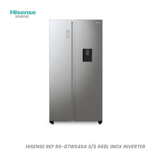 HISENSE REF RS-87WS4SA S/S 668L INOX INVERTER