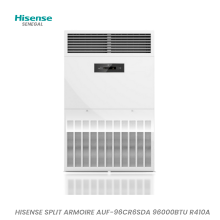 HISENSE SPLIT ARMOIRE AUF-96CR6SDA 96000BTU R410A
