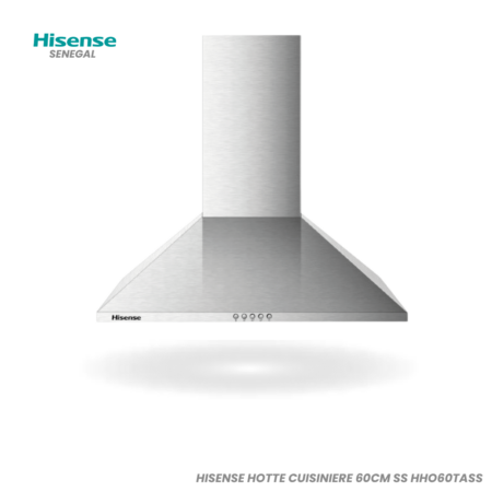 HISENSE HOTTE CUISINIERE 60CM SS HHO60TASS