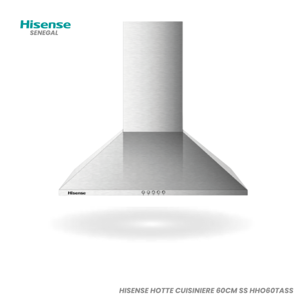 HISENSE HOTTE CUISINIERE 60CM SS HHO60TASS
