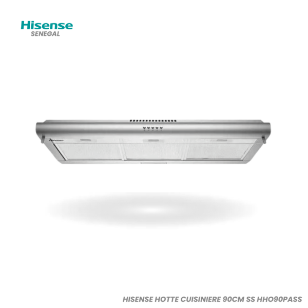 HISENSE HOTTE CUISINIERE 90CM SS HHO90PASS
