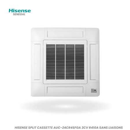 HISENSE SPLIT CASSETTE AUC-24CR4SFGA 3cv R410a Sans LIAISONS