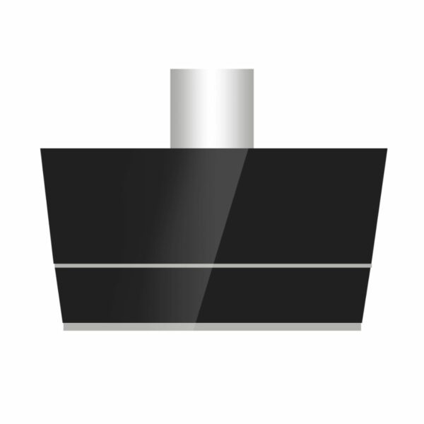 Hotte de Cuisine TECHNOLUX 90X60 Avec Sortie Verre Noir BG