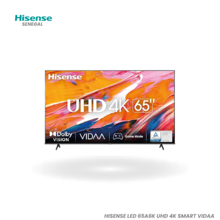 HISENSE TV 65A6K UHD 4K SMART VIDAA