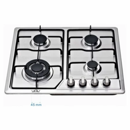 Plaque Vov Encastrable 4 Feux 60X60 INOX