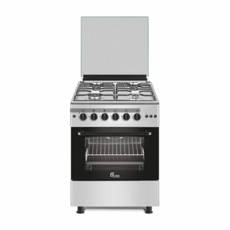 Cuisiniere Cac 4 Feux 60X60 Full Option Inox