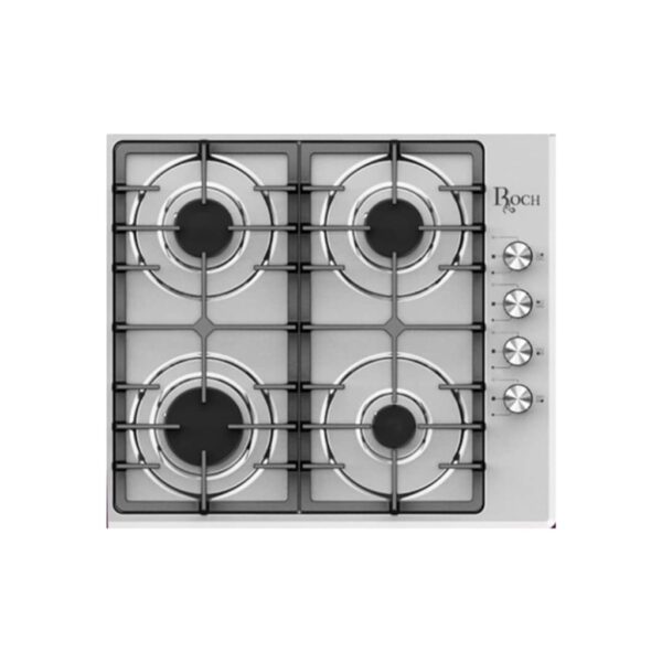 Plaque Encastrable ROCH 4 Feux 60X60 A Gaz CI RBH60SCIX