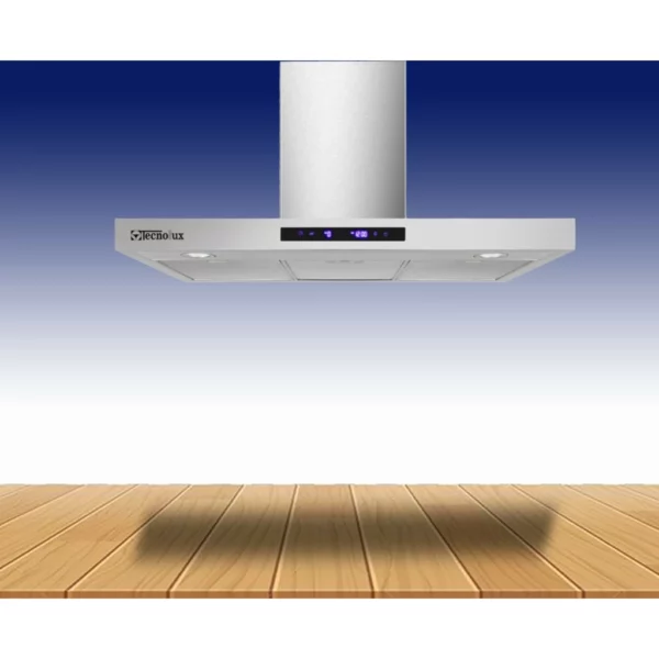 Hotte de Cuisine Technolux 60×60 Avec Sortie Gris TEC60SS