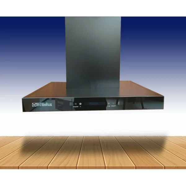 Hotte de Cuisine Technolux 60×60 Avec Sortie Noir TEC60BB