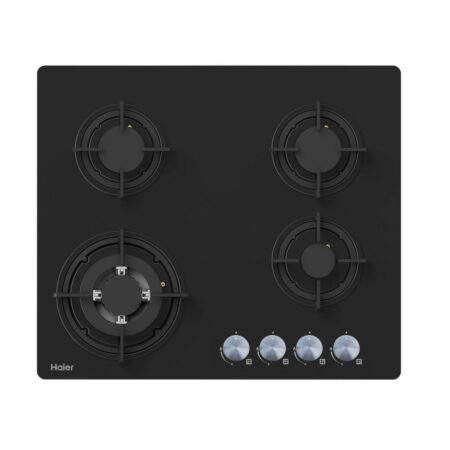 Plaque Haier Encastrable 60X60 À Gaz NOIR – HOB460FB
