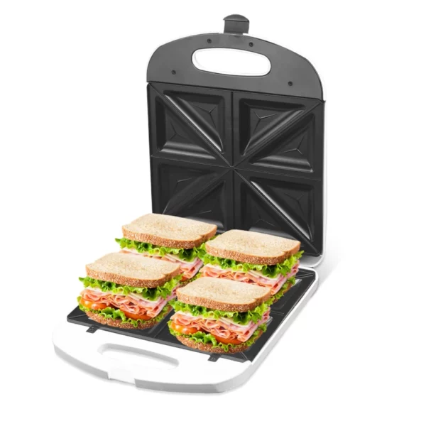 Presse Panini Decakila 4 en 1 KEEC071W – Polyvalence et Performance en Cuisine