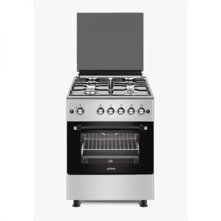 Cuisinière Astech dimension 60×60 4 Feux Full Option Ventilo + Ecran CK64GAZF