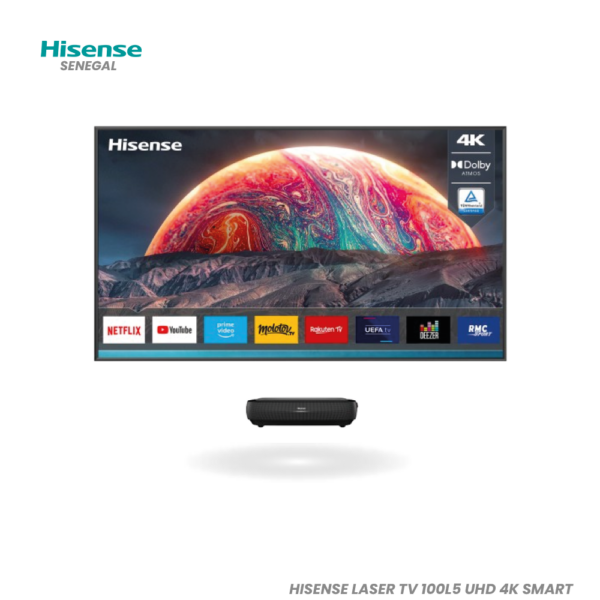 HISENSE LASER TV 100L5 UHD 4K SMART
