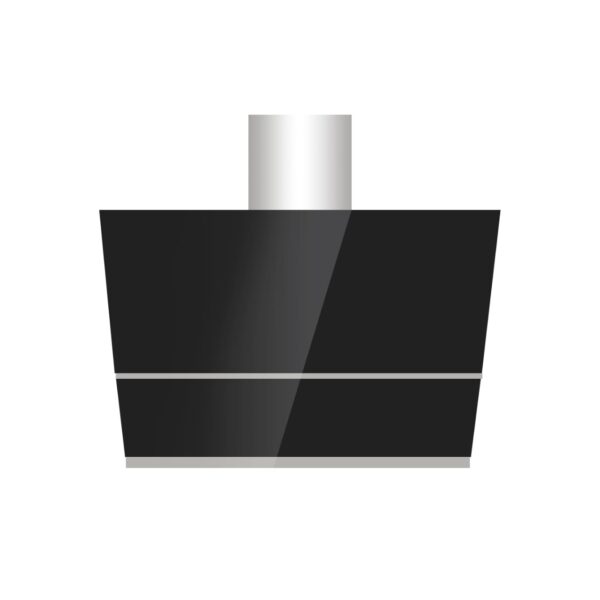 Hotte de Cuisine TECHNOLUX 60X60 Avec Sortie Verre Noir BG